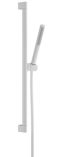 Hansgrohe Brauseset Pulsify S 100, 1 jet EcoSmart+ mit Brausestange 650mm mattweiß 24373700