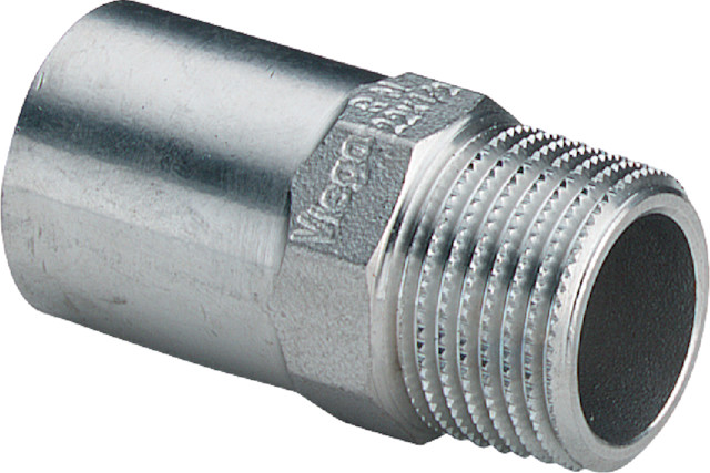 Viega Einsteckstück Sanpress Inox 2311.1 in 54mm x R2 Edelstahl 436780