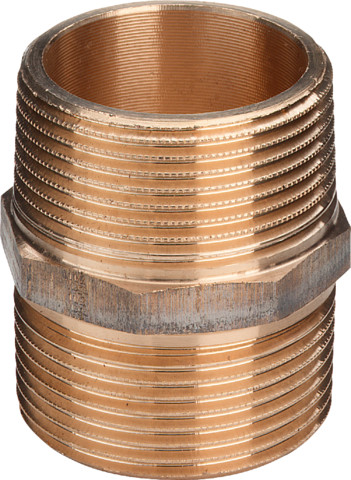 Viega Doppelnippel Rotguss 3280 in R1 1/2 269111