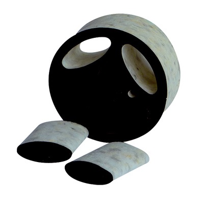 Maico Einschubschalldämpfer SDE 10, 50 mm Schaumstoff, DN100 0044.0214