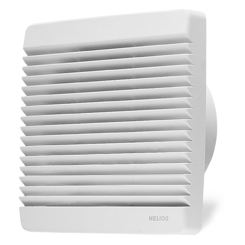 Helios HV 250/4 R Wandeinbauventilator, 1-PH alpinweiß 00958