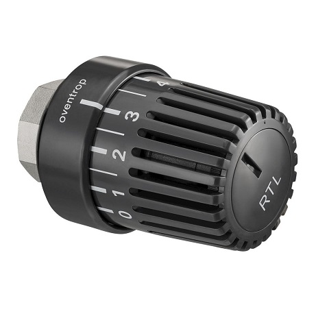 Oventrop Thermostat "Uni RTL H" anthrazit, 10-70C, RLT-Begrenzung 1149068