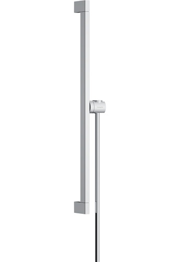 Hansgrohe Brausestange Unica E Puro 650mm mit Easy Slide Handbrausehalter und Schlauch 1600mm chrom 24404000