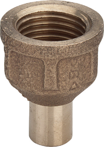 Viega Übergangsmuffe Rotguss 94246G in 28mm x Rp3/4 131838