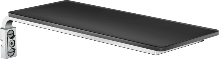 Hansgrohe Ablage Casetta E schwarz/chrom 26511600