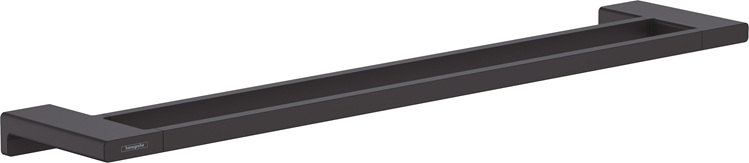 Hansgrohe Doppel-Badetuchhalter AddStoris mattschwarz 41743670