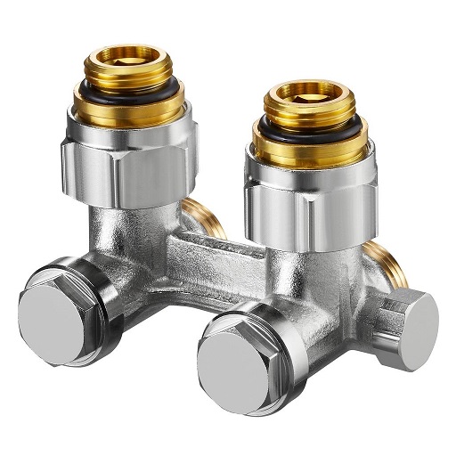 Oventrop Absperrwinkelverschraubung ZBU "Multiflex F", 1/2"AGx3/4"AG, zur Entleerung 1015994