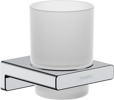 Hansgrohe Zahnputzbecher AddStoris chrom 41749000