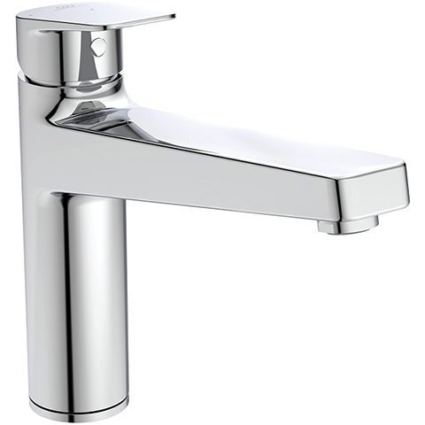 Ideal Standard Küchenarmatur Ceraplan mit hohem Auslauf Ausladung 210mm BlueStart chrom BD327AA