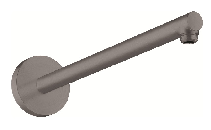 Hansgrohe Brausearm DN15 390mm Axor ShowerSolutions brushed black chrom 26431340