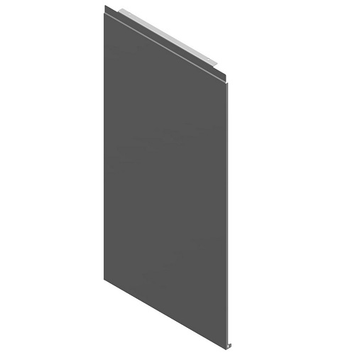 Bosch / Buderus Seitenteil oben silber 8738211603