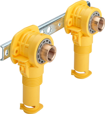 Viega Sanfix P Montageeinheit mit SC-Contur 2121.01 in 16mm x Rp1/2 x 80/100/150mm 302818