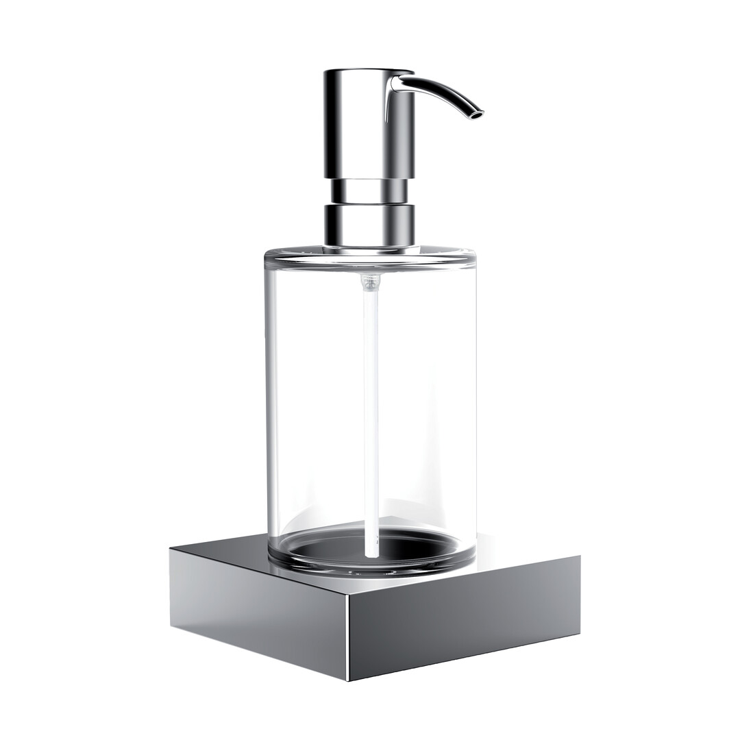 Emco Seifenspender Liaison Glasteil klar chrom 182100102