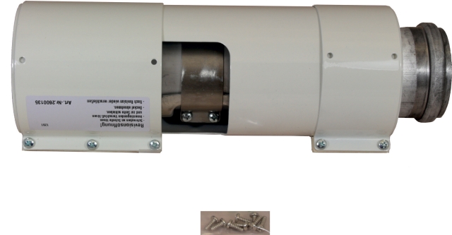 Wolf Luft-/Abgasrohr DN63/96 L:270mm mit Revisionsöffnung 2600135