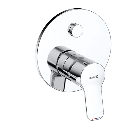 Kludi PURE&EASY UP-Wannenfüll-/Brause Einhandmischer Push Set mit Funktionseinheit, für 88022,chrom 377590565