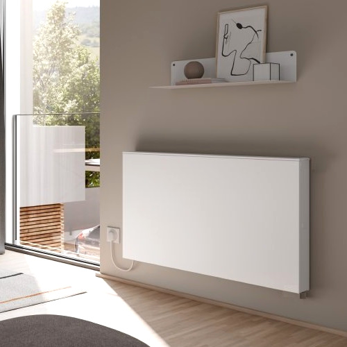 Kermi x-flair Wärmepumpen-Heizkörper Plan-K Typ 33 H: 90 L: 200cm weiß PK03L0902001N1K
