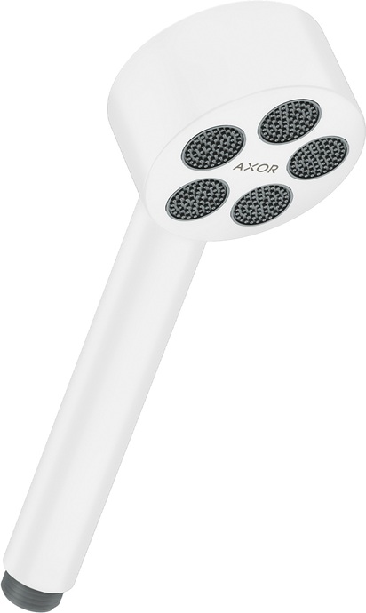 Hansgrohe Handbrause Axor One 75 1jet EcoSmart mattweiss 48651700