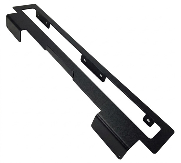 HSK Handtuchhalter, einhängbar Breite 500mm, Graphit-schwarz 840001-68-500