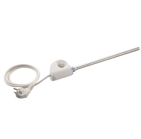 HSK Designheizkörper Line mit Heizstab 2, H: 177,5 B: 60cm weiß, Füllvolumen 12,5L  , 800178-04-G2