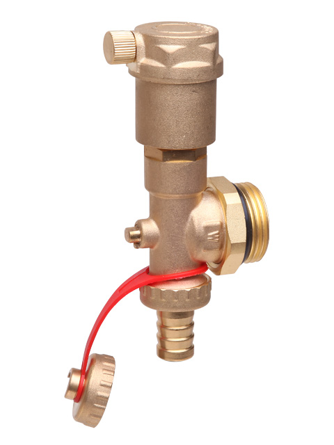 Danfoss Endstück FHF-EA einschließlich automatischen Entlüftungsvententil 088U0785