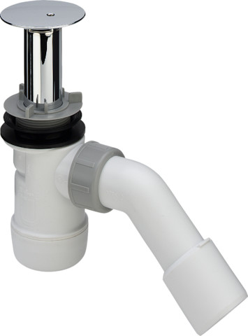 Viega Ablaufgarnitur Duoplex 6934 in 70mm x DN40/50 Kunststoff verchromt 327460