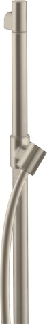 Hansgrohe Brausestange AXOR Starck 900mm mit Brauseschlauch 1600mm, Brushed Nickel 27830820