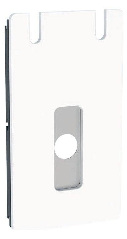 Geberit Serviceöffnung für Standarmaturen Monolith Sanitärmodul für Waschtisch Glas weiß 242.704.SI.1