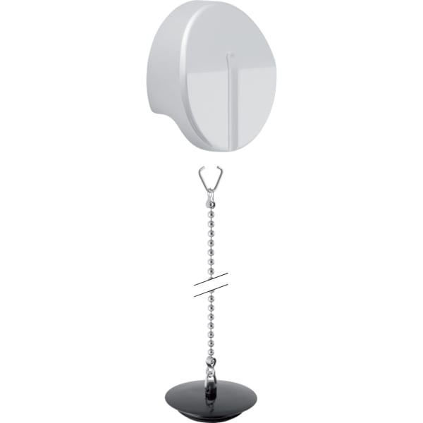 Geberit Betätigungsrosette mit Ventilstopfen und Kette 255.108.00.1
