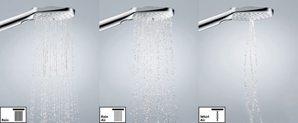 Hansgrohe Handbrause Raindance Select E 120 3jet EcoSmart chrom 26521000
