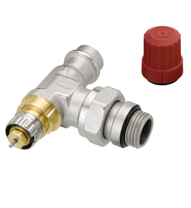 Danfoss Pressfit Ventilgehäuse RA-N 15 1/2" Eck 013G3237