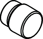 Hansgrohe Zugknopf für Umsteller edelmatt 98795880