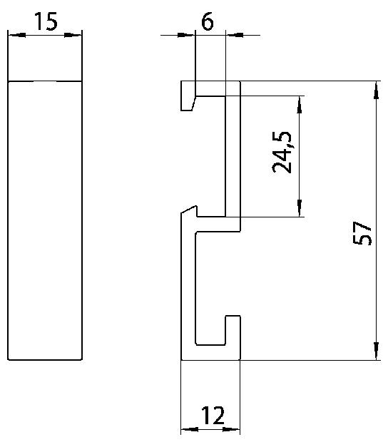 Emco Haken-Set Loft VPE: 3 Stück weiß 057513900
