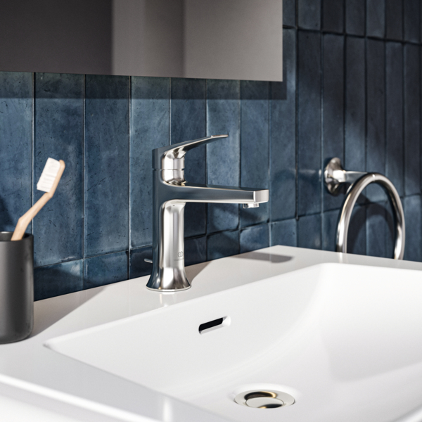 Ideal Standard Handtuchring La Dolce Vita 218 mm rund silber T5502GN