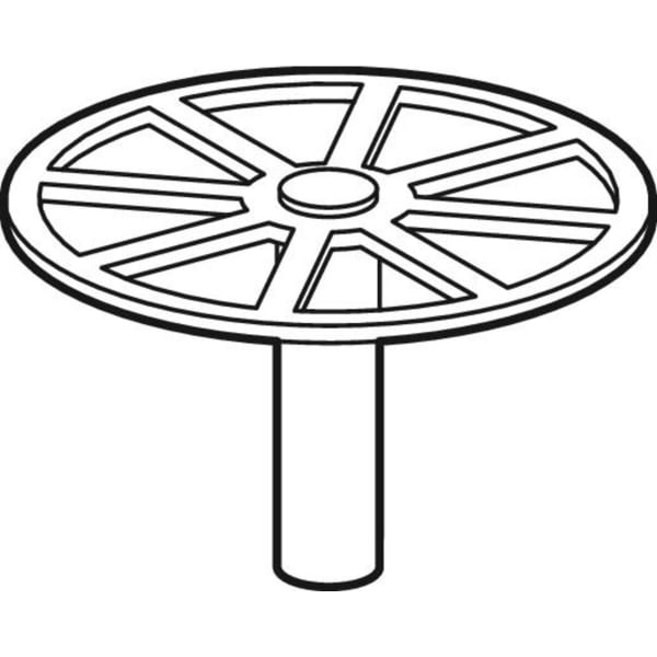 Geberit Siebeinsatz aus Edelstahl zu Duschwannenablauf d62 240.556.00.1