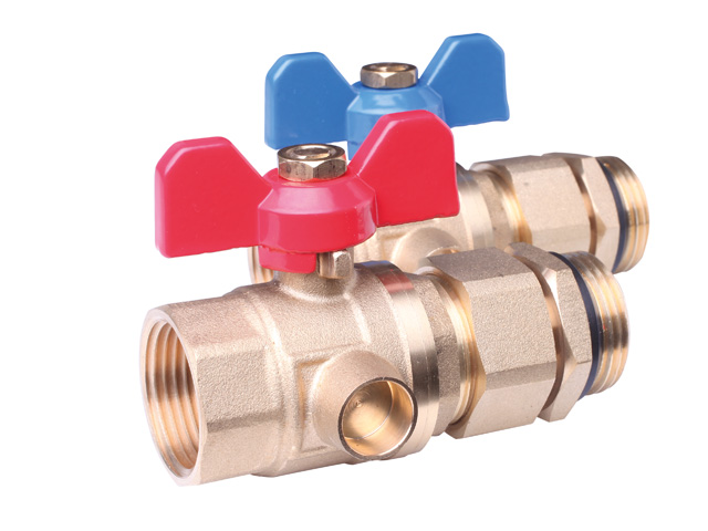 Danfoss Kugelhahn 1'' mit Verschraubung 088U0822