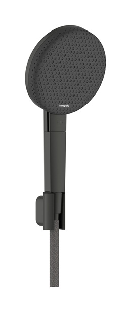 Hansgrohe Porterset Raindance Alive Select S 125 3jet EcoSmart mit Schlauch 1600mm brushed black chrom 24611340