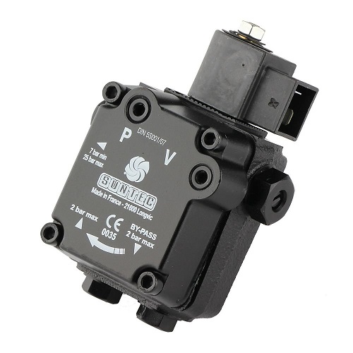 Buderus Ölpumpe Suntec AS47D Rev6 für Ölbrenner BDE/BRE/DE/RE, für Ölpumpe Eckerle/Suntec 63028336