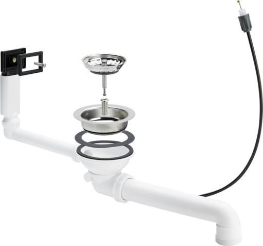 Viega Ablaufventilset 7139.161 in Kunststoff weiß 678562