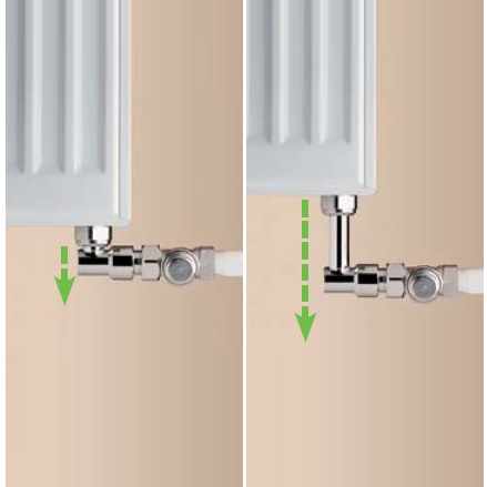 Kermi Adapter-D FHK, zum Austausch von alten Radiatoren ZT00650001