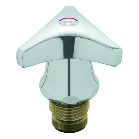 Grohe Oberteil mit Trecorn Griff Markierung rot 1/2" chrom 45969000