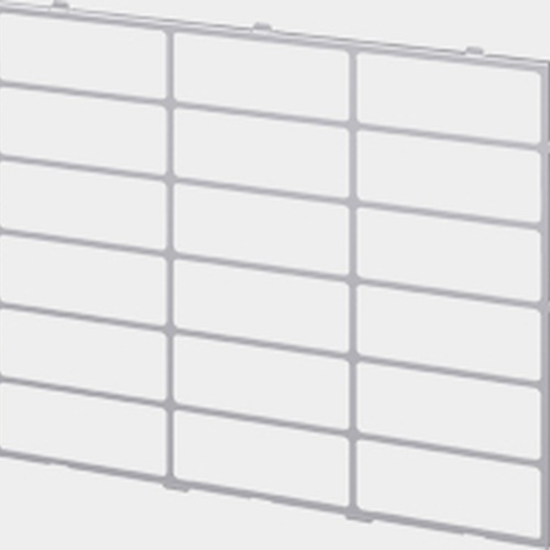 Viessmann Designverkleidung Schutzgitter silber ZK05189