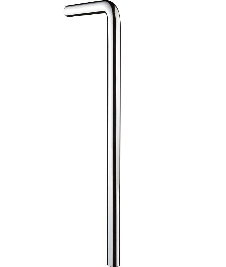 Hansgrohe Winkelrohr 90, ohne Bord, MS, DN32, 220x680 chrom 53646000