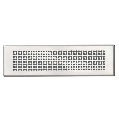Vaillant Design Abdeckblende rechteckig, Wave Edelstahl 0020212296