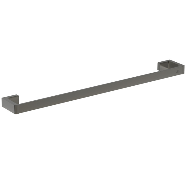 Ideal Standard Handtuchstange Conca Cube, 600mm, eckig, grau metallic T4498A5