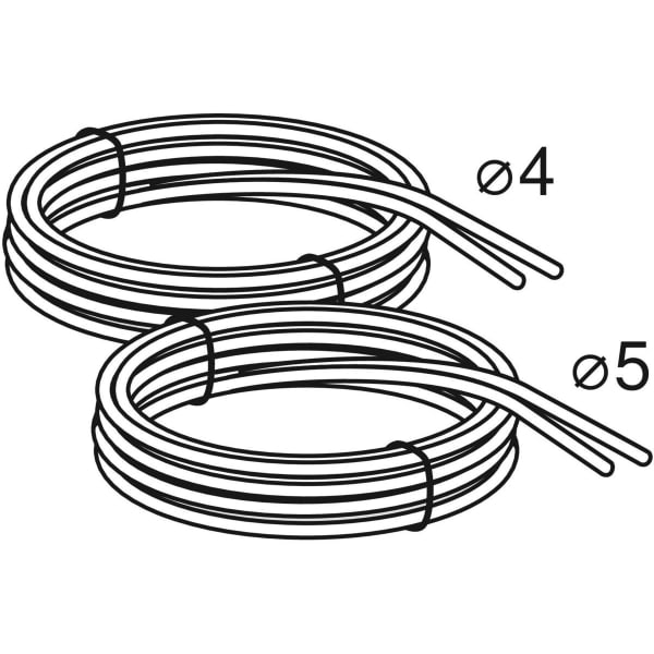 Geberit Doppel-Pneumatikschlauch L:2m 240.575.00.1