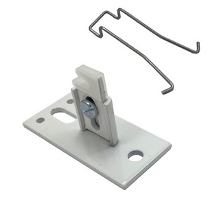 Zehnder Wandkonsole AK 1 mit Schalldämmteil L:40-55 weiß RAL 9016 796011