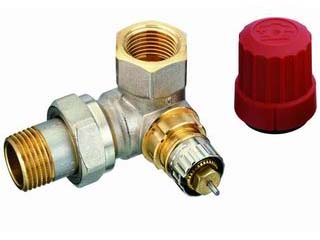 Danfoss Thermostatventil RA-N 15 1/2" Winkel-Eck, links 013G0234
