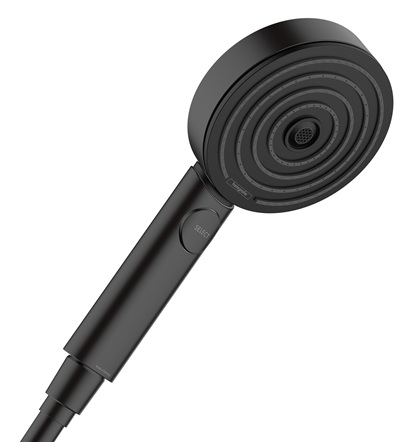 Hansgrohe Handbrause Pulsify S 105 3 jet EcoSmart Activation mattschwarz 24101670