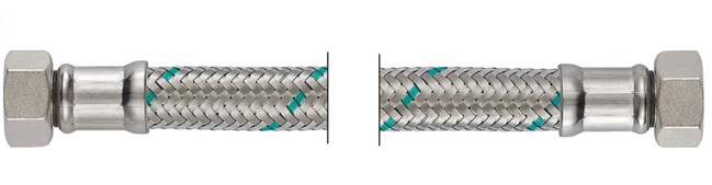 Neoperl NEOFLEX Panzerschlauch DN8 IG x AG, 1/2" x 1/2" 100cm 66861600