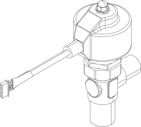 Bosch / Buderus Expansionsventil Carel EV3 45 8738206737